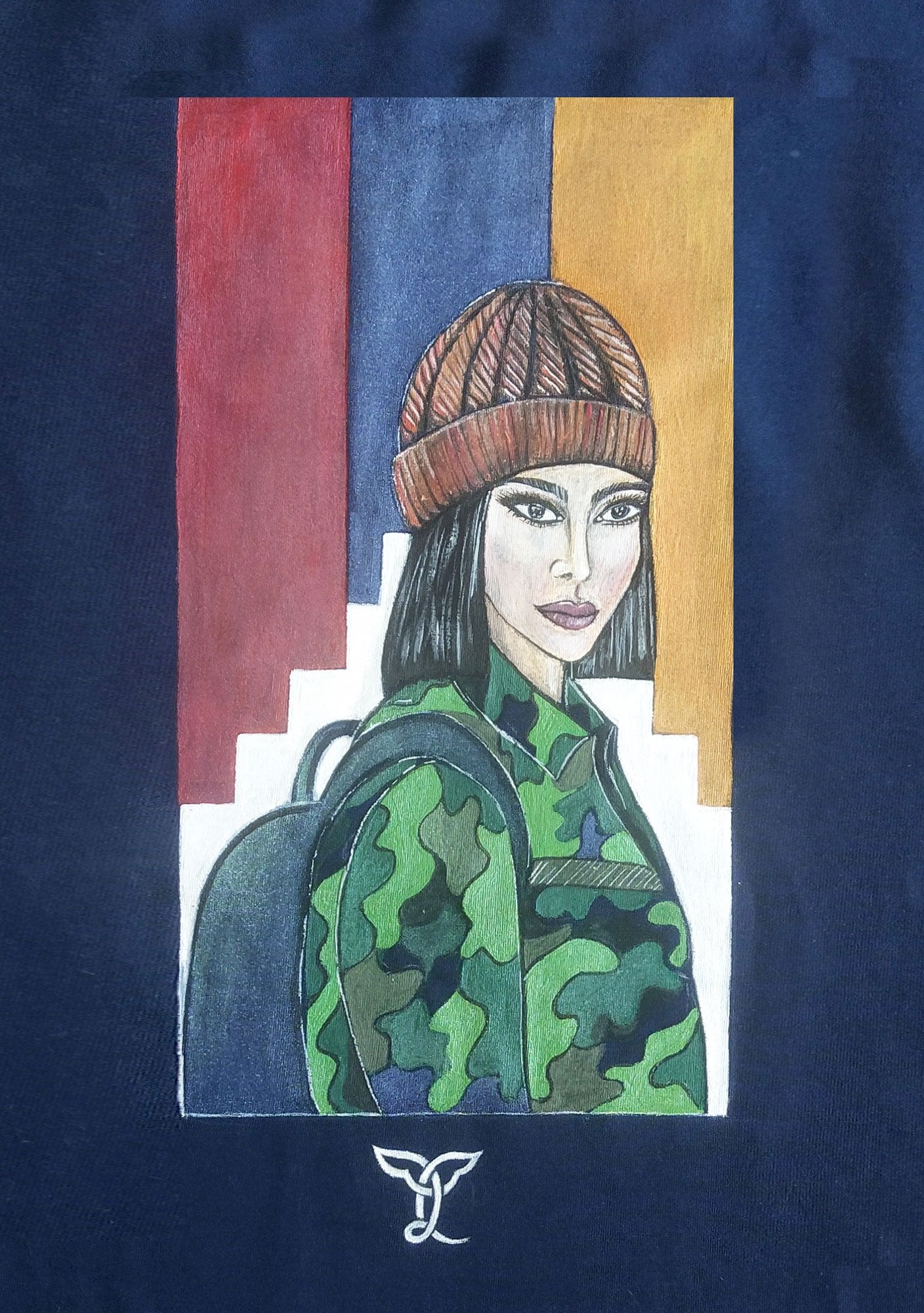 Woman Soldier Unisex T-Shirt