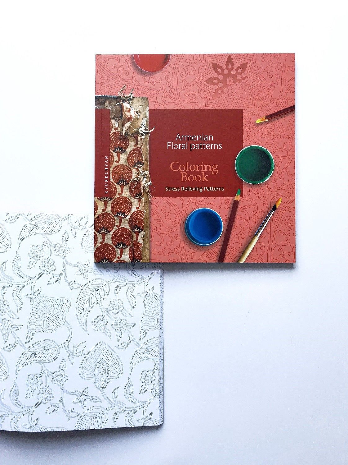 Armenian Floral Patterns Coloring Book