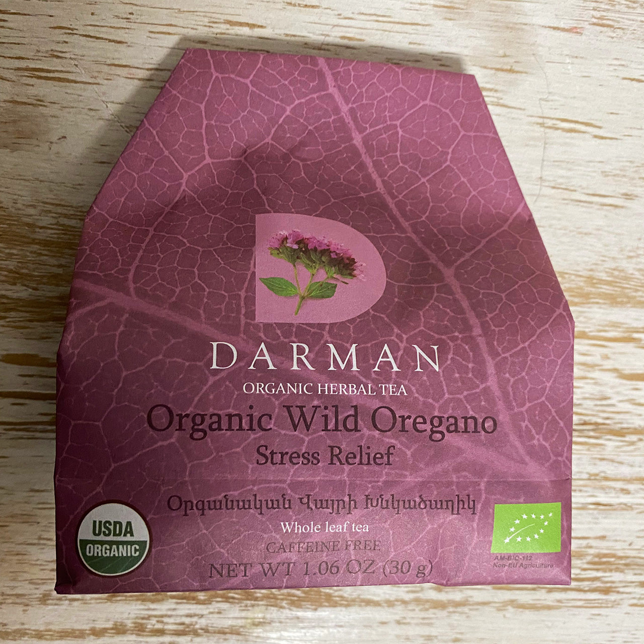 Darman Organic Wild Oregano Tea - 30g