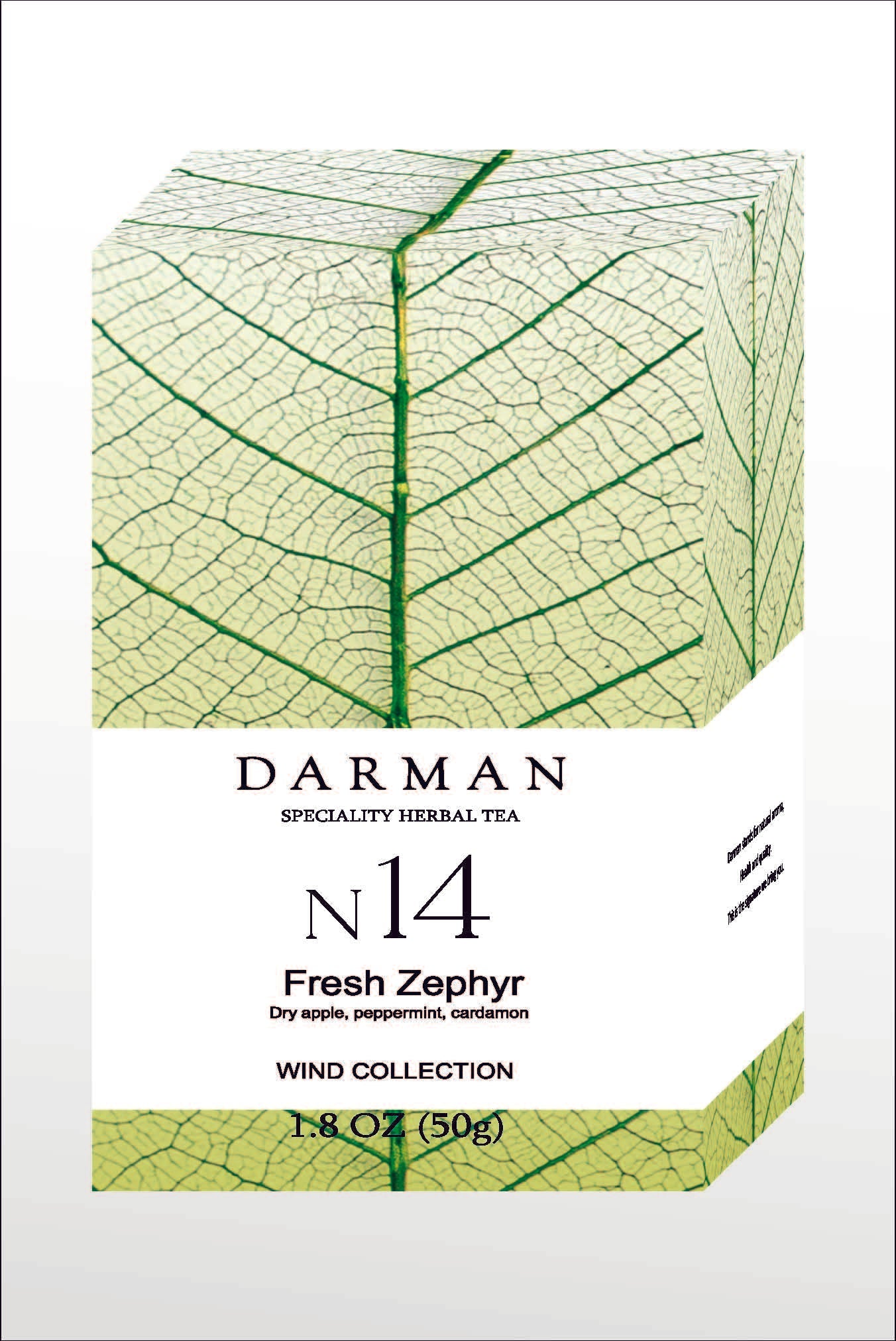 Darman Tea No14 - Fresh Zepyur (Dry Apple, Peppermint, Cardamom)