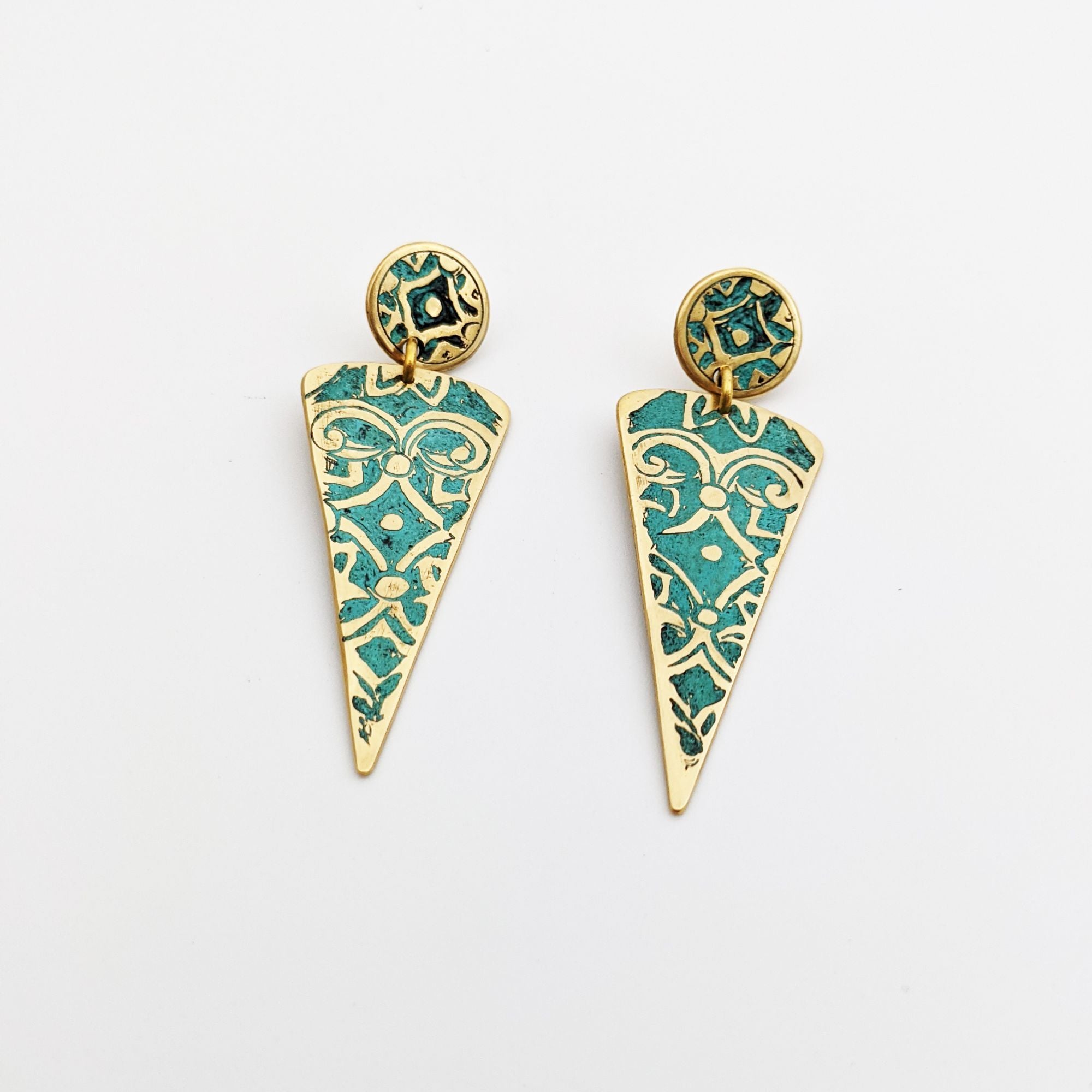 Piafchik Triangle Earrings