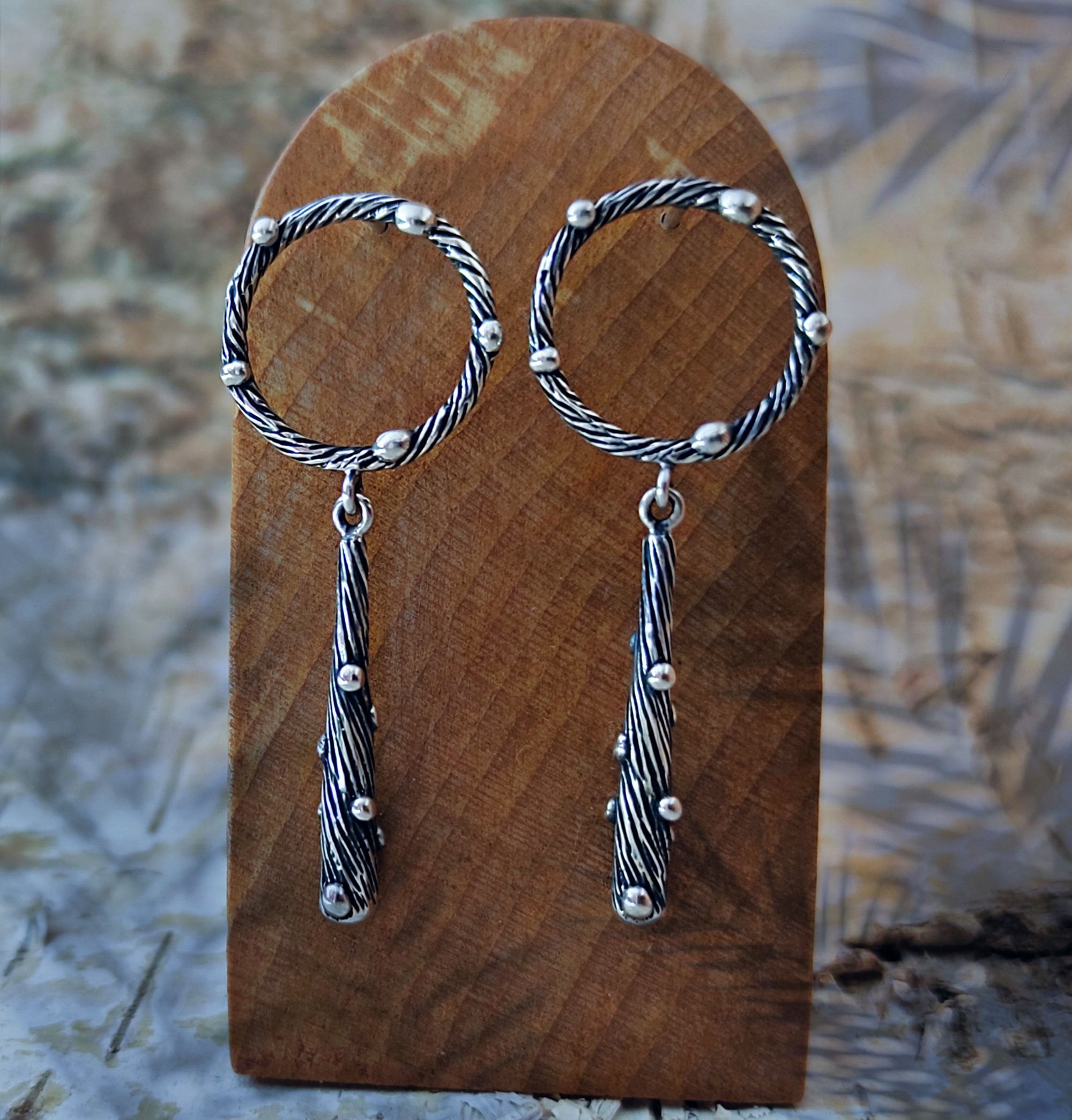 Yereko Silver Earrings