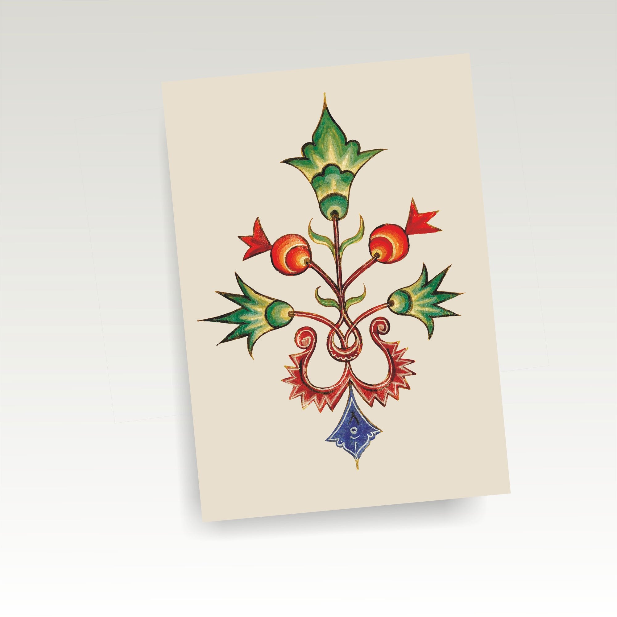 Armenian Ornaments Postcard by Kyurkchyan