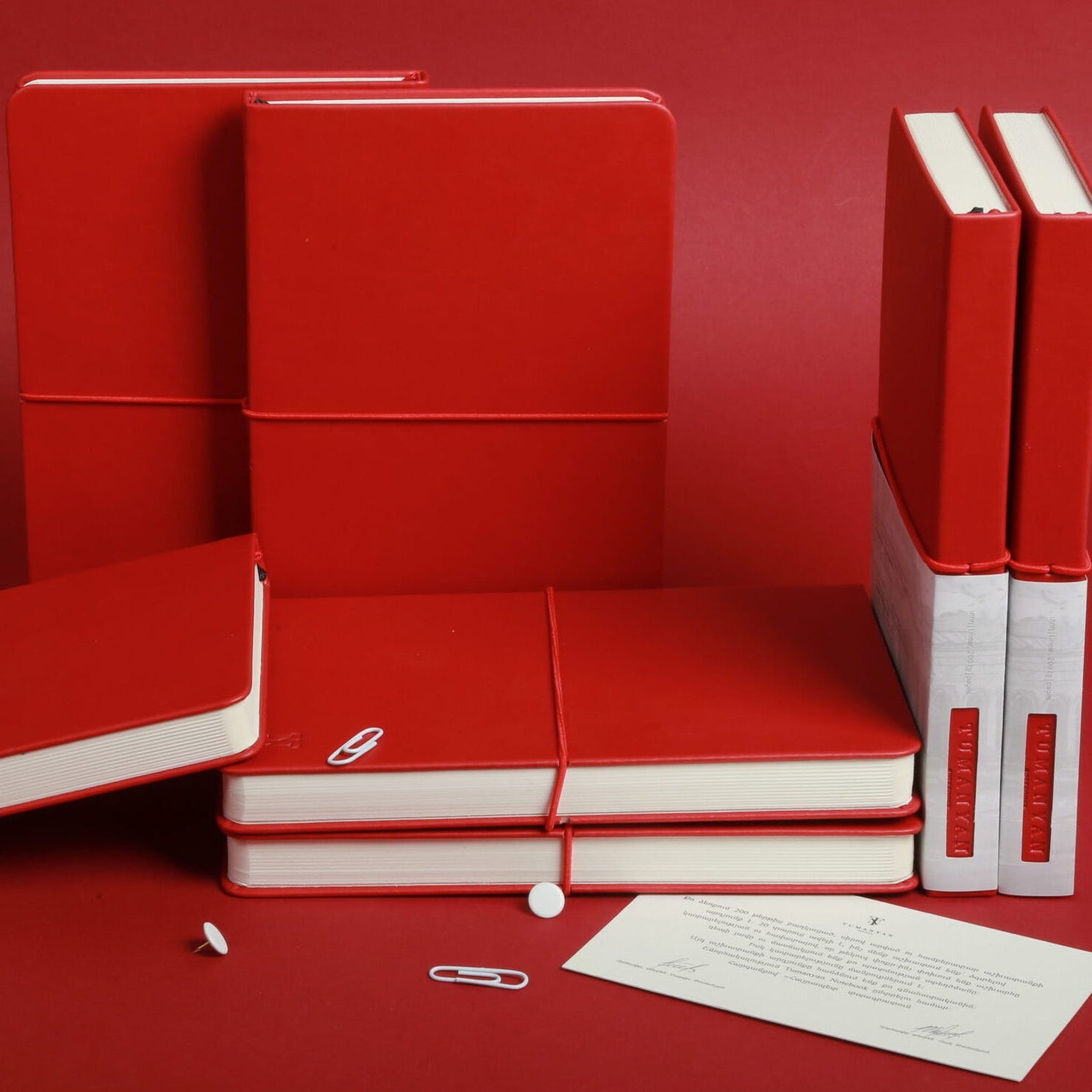 Tumanyan Notebooks 2023 Planner - Red