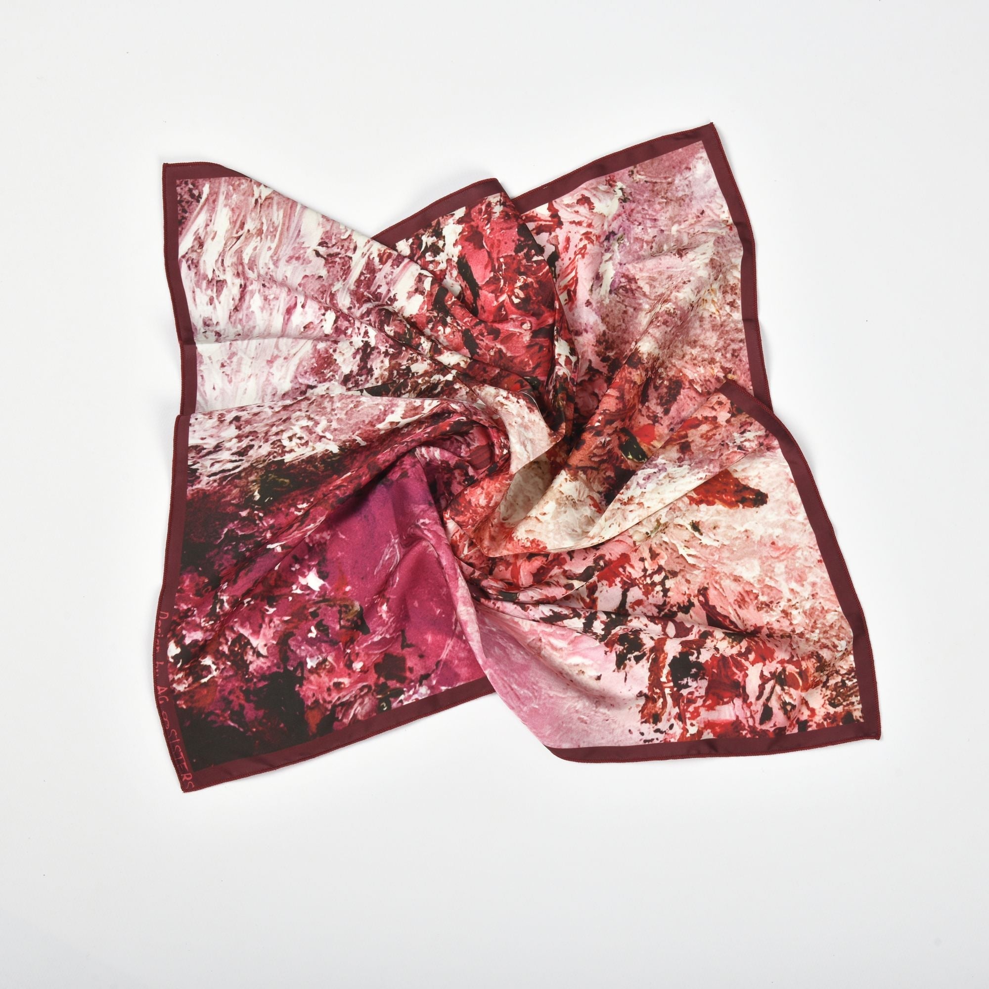Pomegranate Juice Scarf by AG Sisters