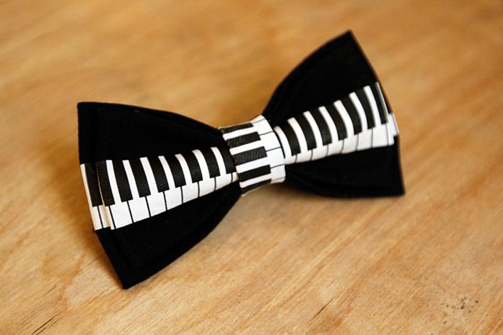 Piano Bow Tie