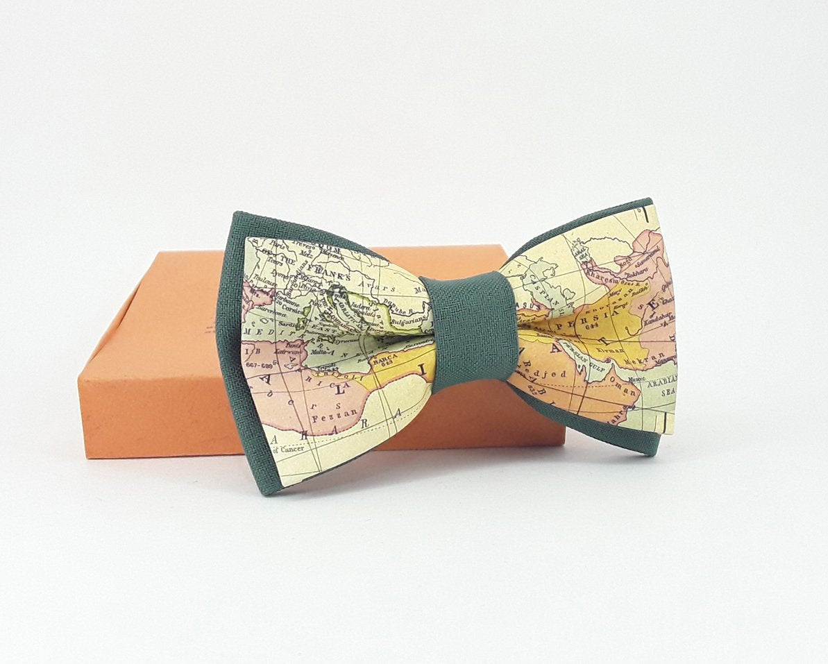 Map Bow Tie